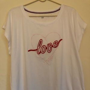 Tommy Hilfiger Casual White Short Sleeve T Shirt